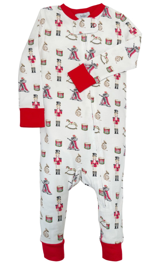 Boys Nutcracker Onesie 3m, 6M, 9ms Kiddeaux's