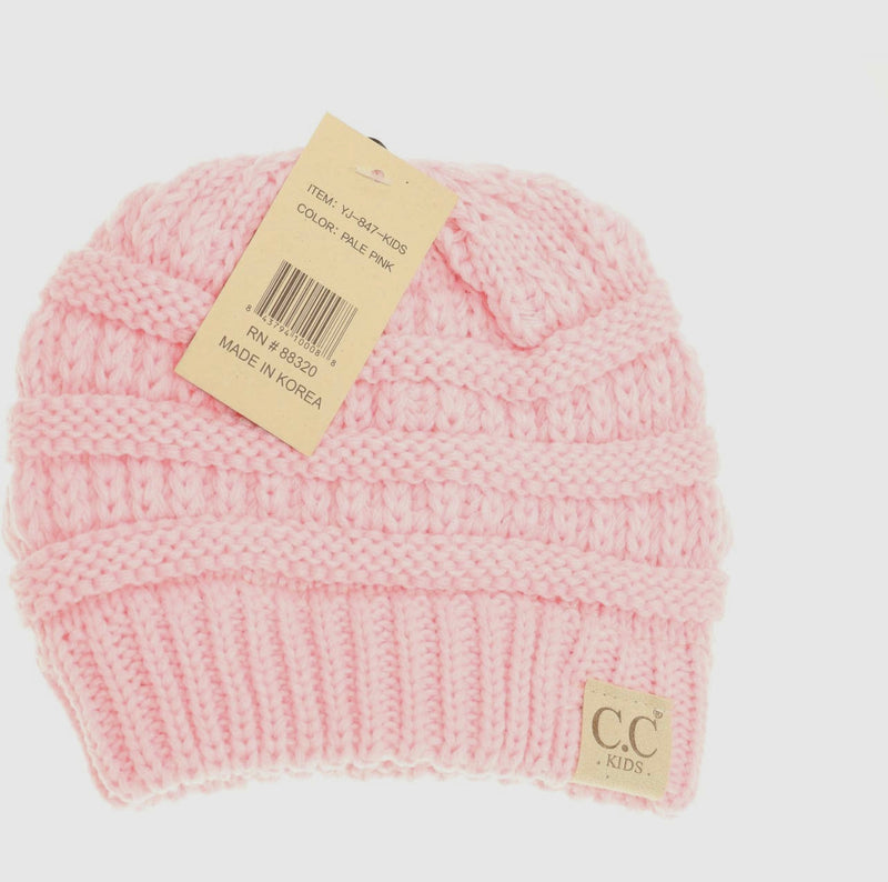 CC Kids Pink Beanie