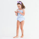 Fairytale Peplum Smocked One Piece