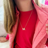 Zoey Bow Necklace