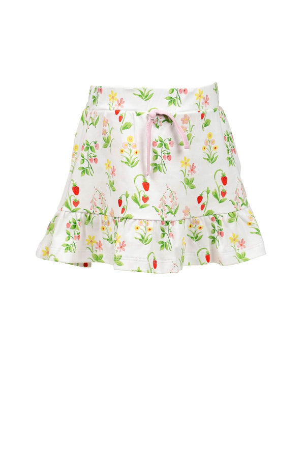 Berry Skirt With Shorts