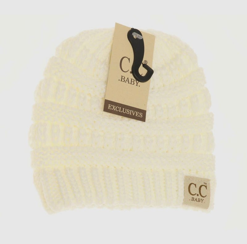 CC Baby Beanie Ivory
