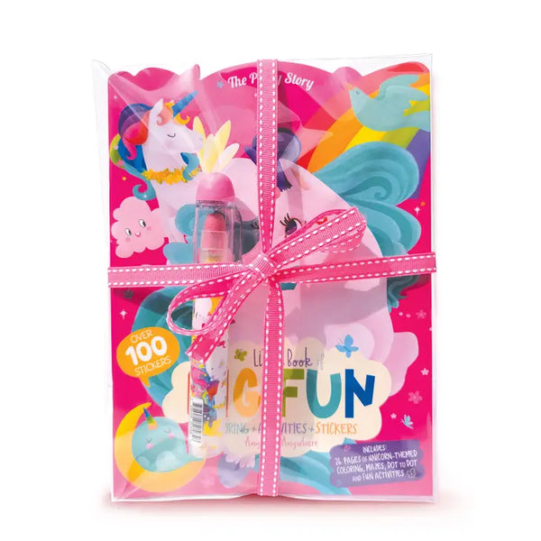 Activity Book & Stackable Crayon Gift Set