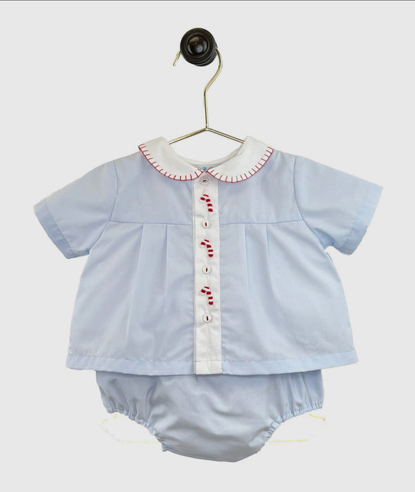 Candy Cane Bloomer Set