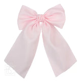 Opaque Satin Bow W/ Euro Knot & Tails