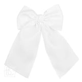 Opaque Satin Bow W/ Euro Knot & Tails