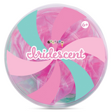 IRIDESCENT ORGANZA SCRUNCHIE SET