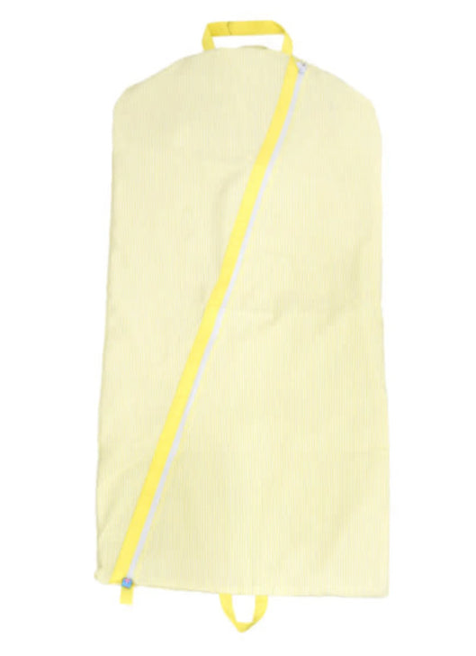 Seersucker hanging garment bag