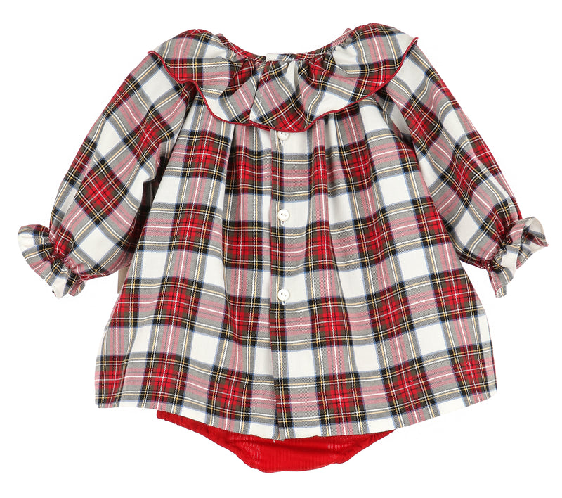 Steward Plaid Ruffle Float