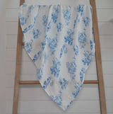 Chinoiserie Baby Swaddle Blanket