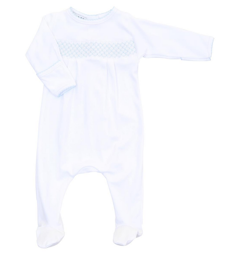MB Essentials Smocked Footie LB