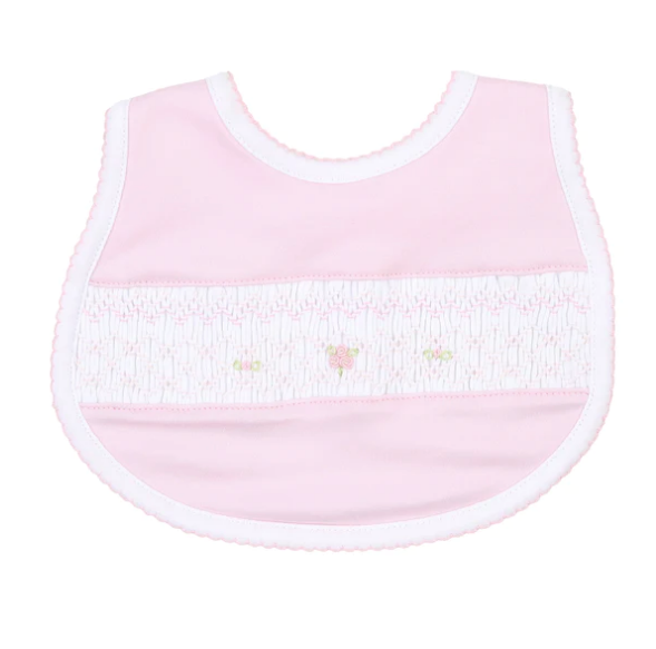 Sophia Smocked Bib