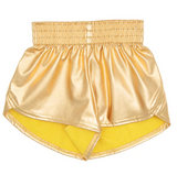 Steph Shorts in Metallic
