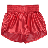 Steph Shorts in Metallic