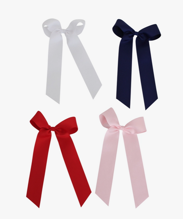 Long Tail Grosgrain Bow