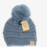 CC Solid Pom Beanie