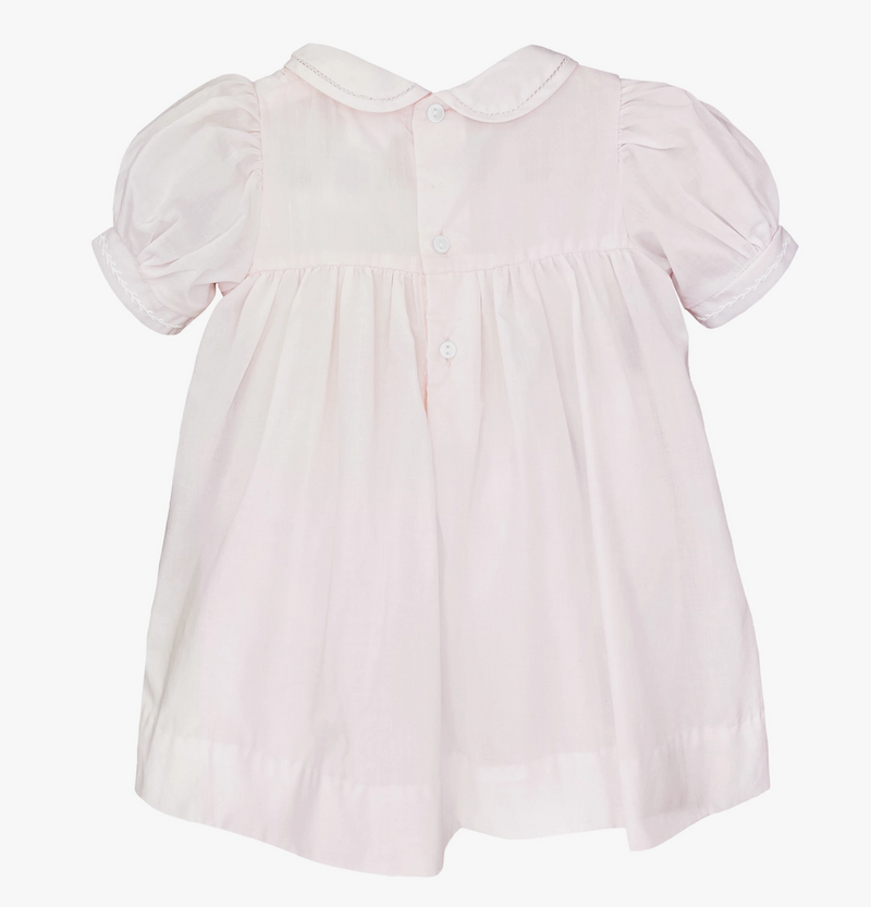 Dress with Pintucks and Featherstitching