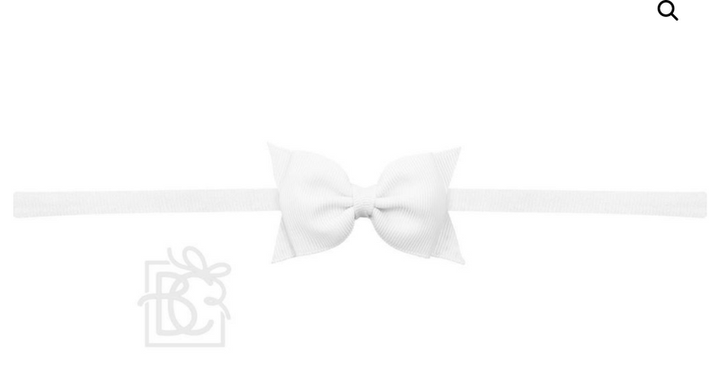 Nylon Headband- 2.5" Sophia Bow