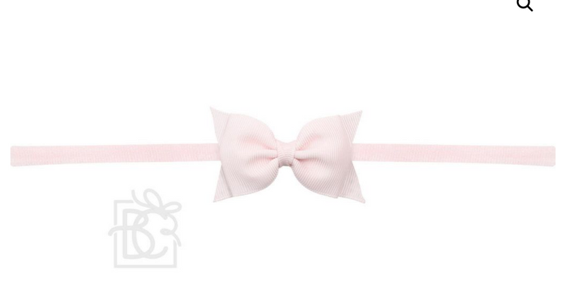 Nylon Headband- 2.5" Sophia Bow