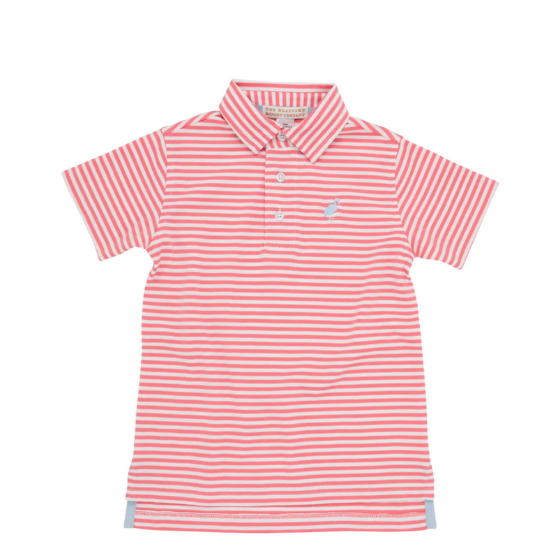 Prim & Proper Polo- Parrot