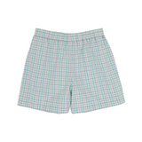 Shelton Shorts- Pink Plaid
