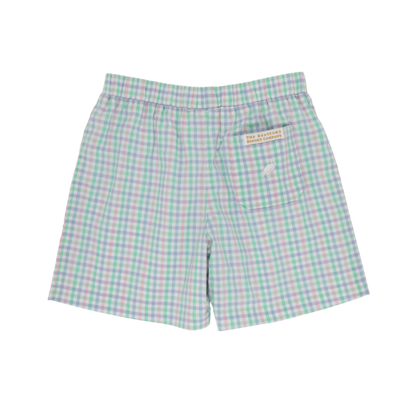 Shelton Shorts- Pink Plaid