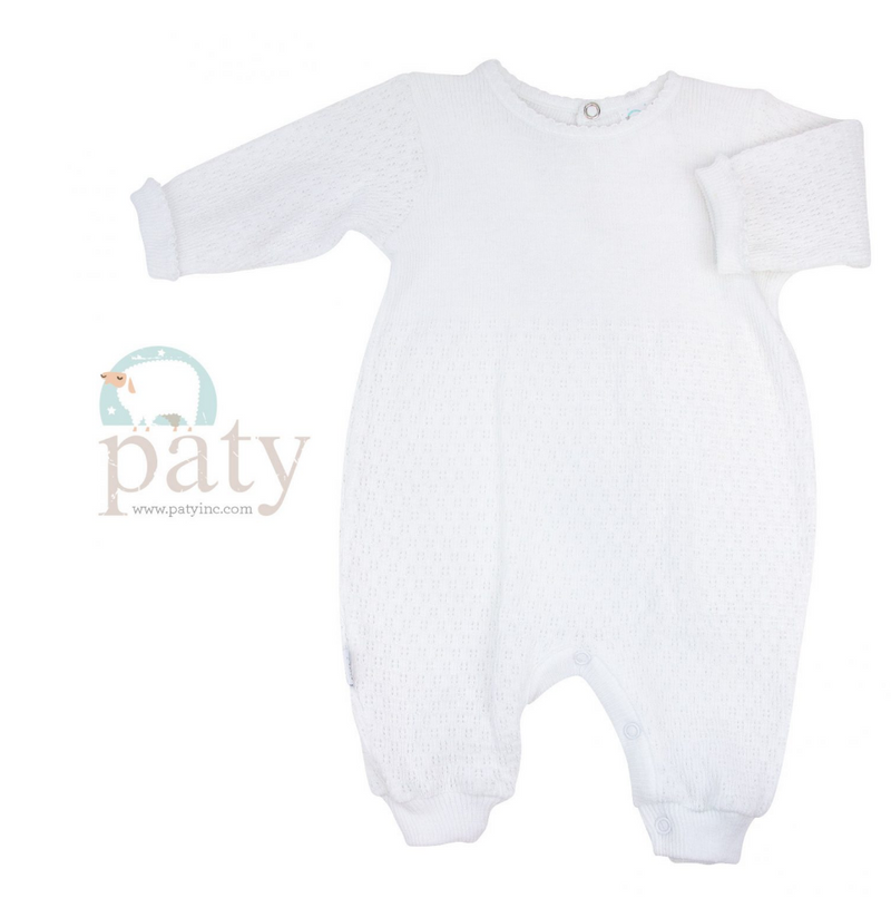 Paty Romper White