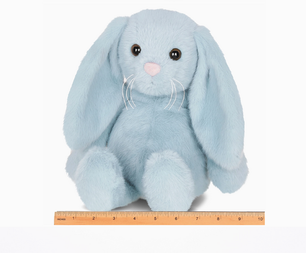 Snuggle Bunny Blue Plush Bunny