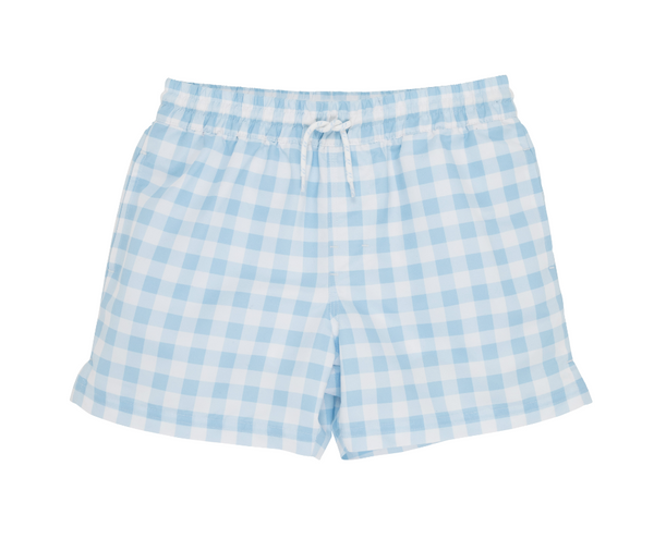 Tortola Trunks Blue Gingham