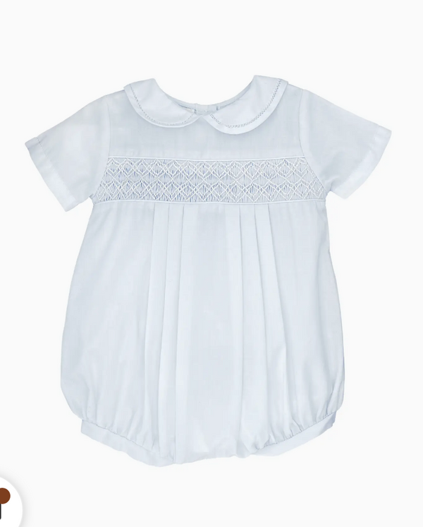 Romper with smocking