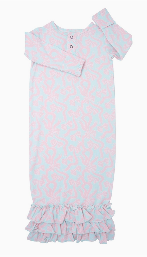 Ruffle Gown - Darling Bows