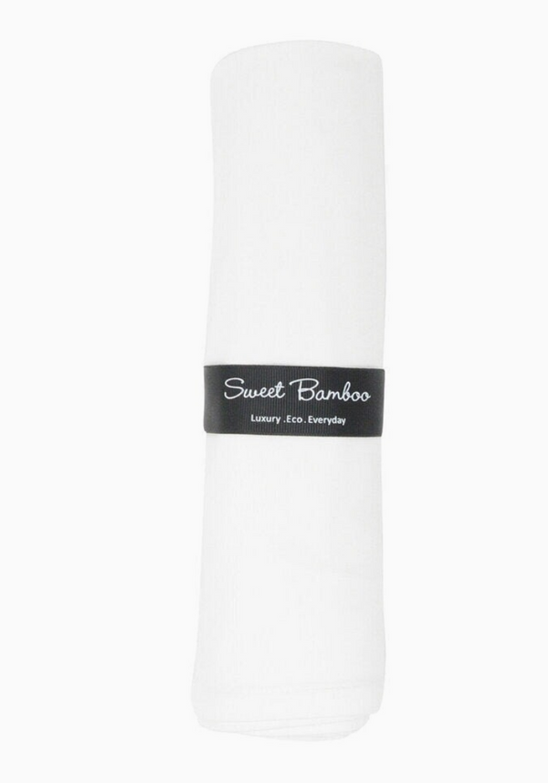 Oversized Swaddle - Whispery White