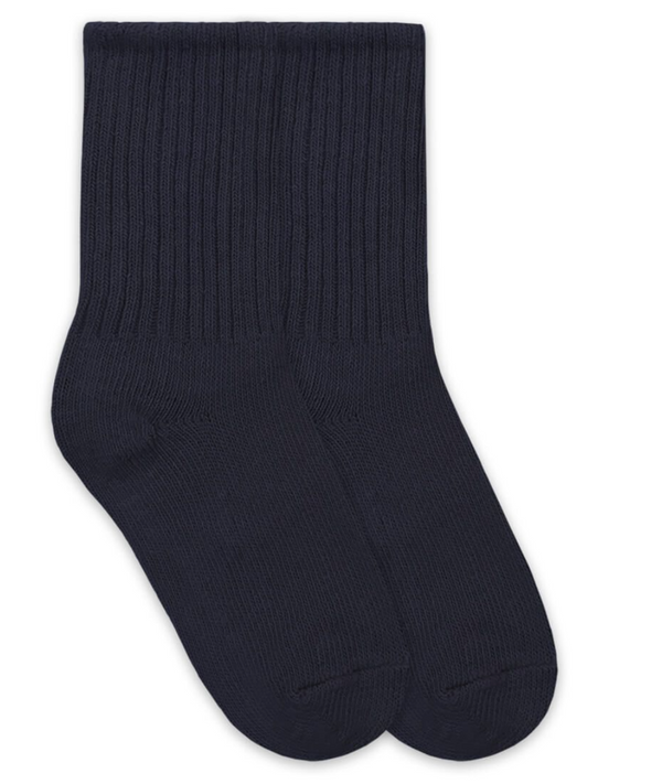 Jefferies Rib Crew Sock