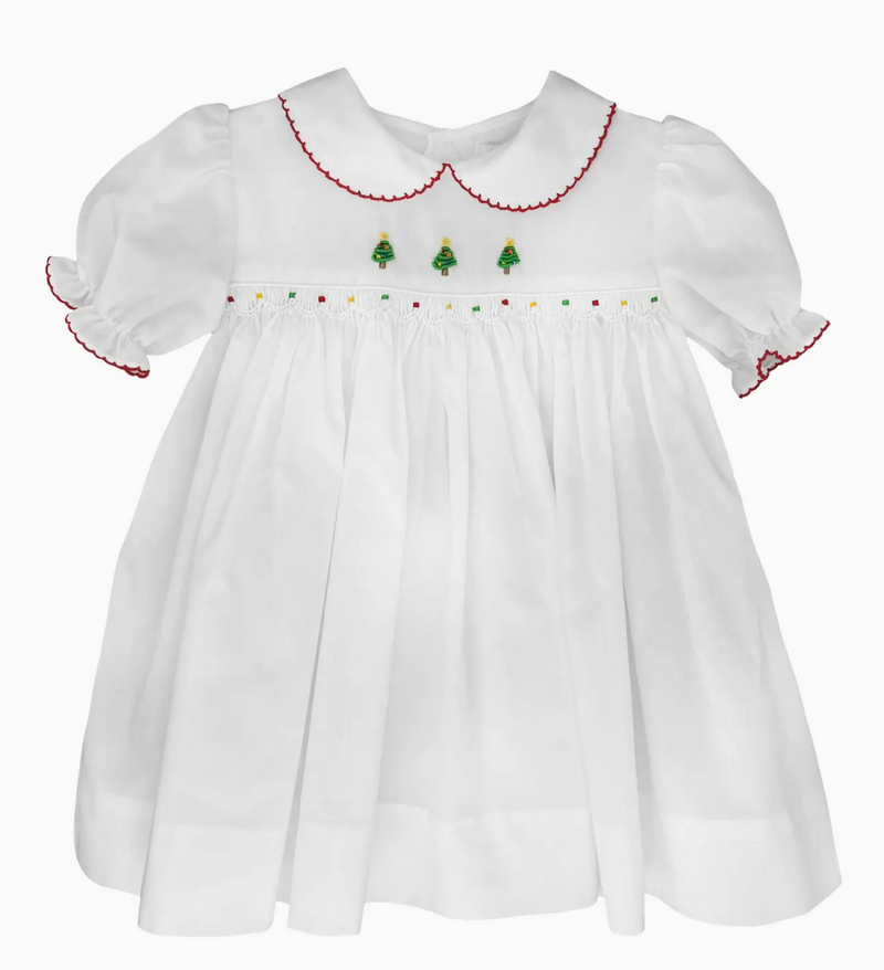 Christmas Embroidered Dress