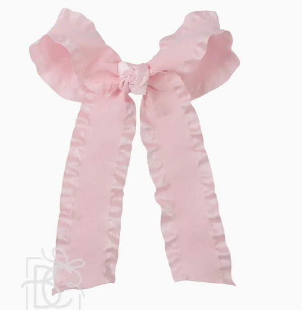 Double Ruffle Tail Bow