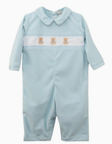 Boy Smocked Teddy Bear