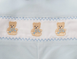 Boy Smocked Teddy Bear