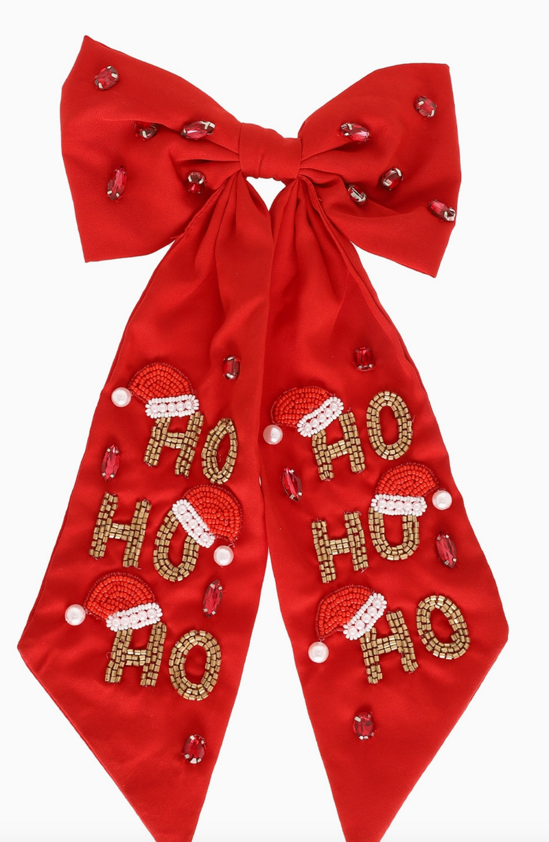 Ho Ho Ho Bow (multiple colors)
