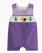 Mardi Gras Shortalls