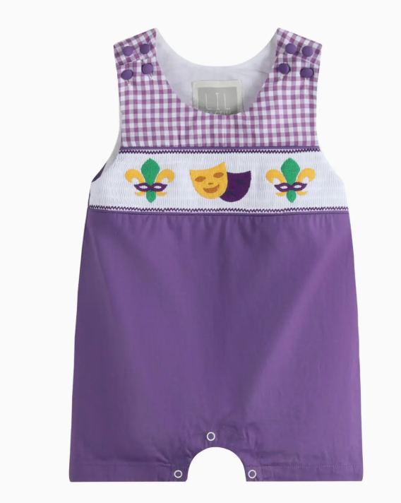 Mardi Gras Shortalls