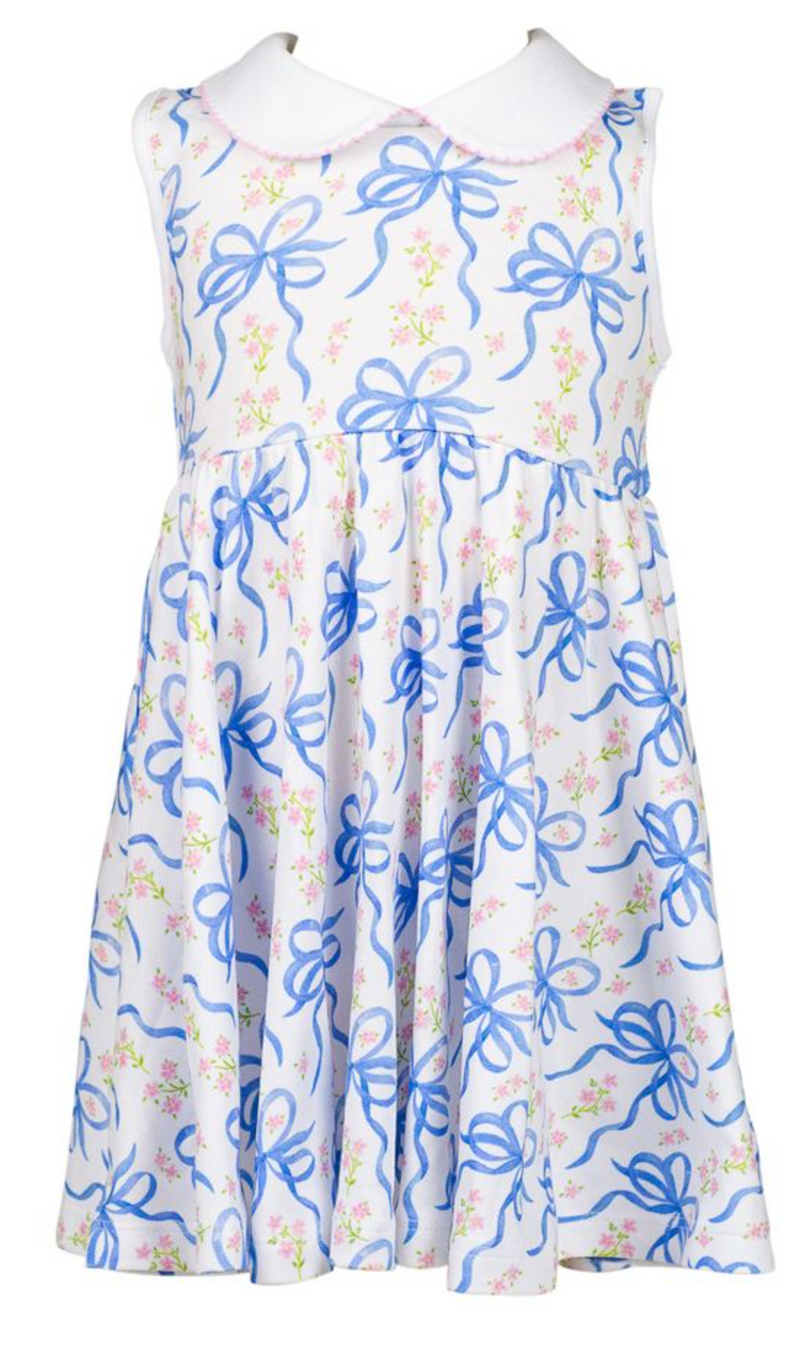 Blossom Bow Twirl Dress