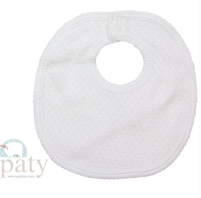 White Bib w/ Trim