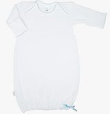 Overlap Shoulder Gown No Bow
