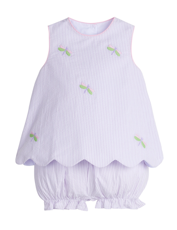Dragonfly Bow Back Bloomer Set
