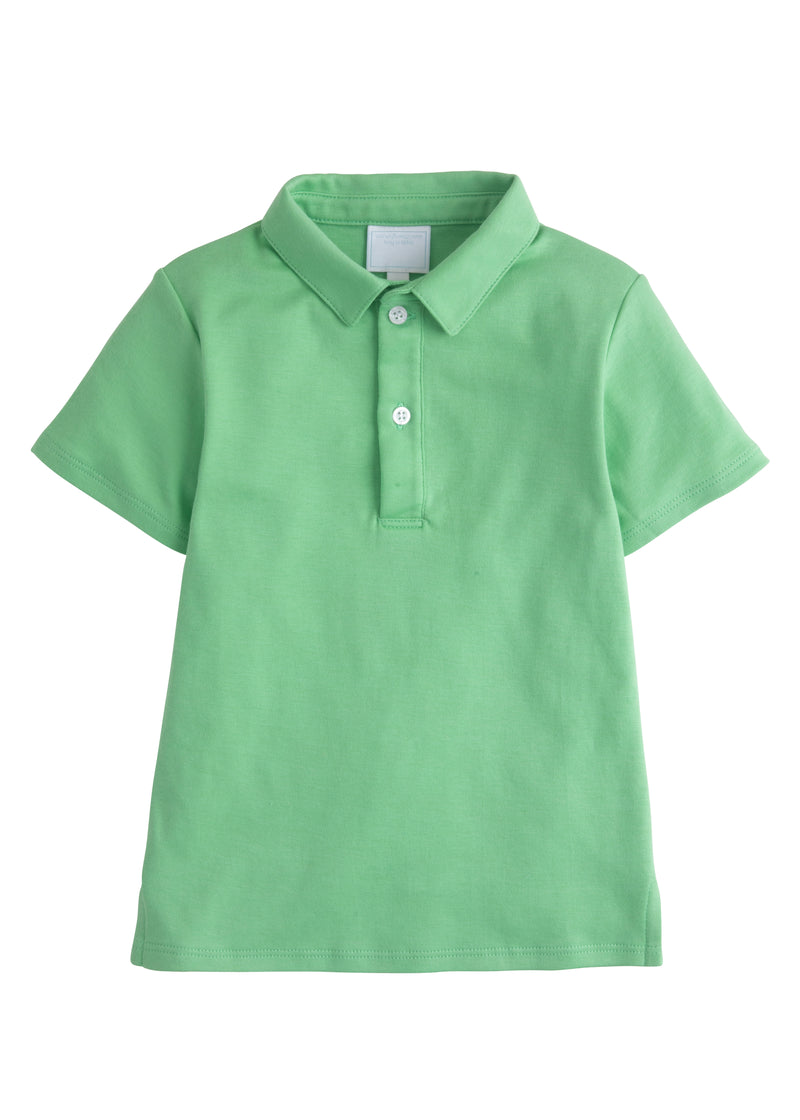 Short Sleeve Green Polo