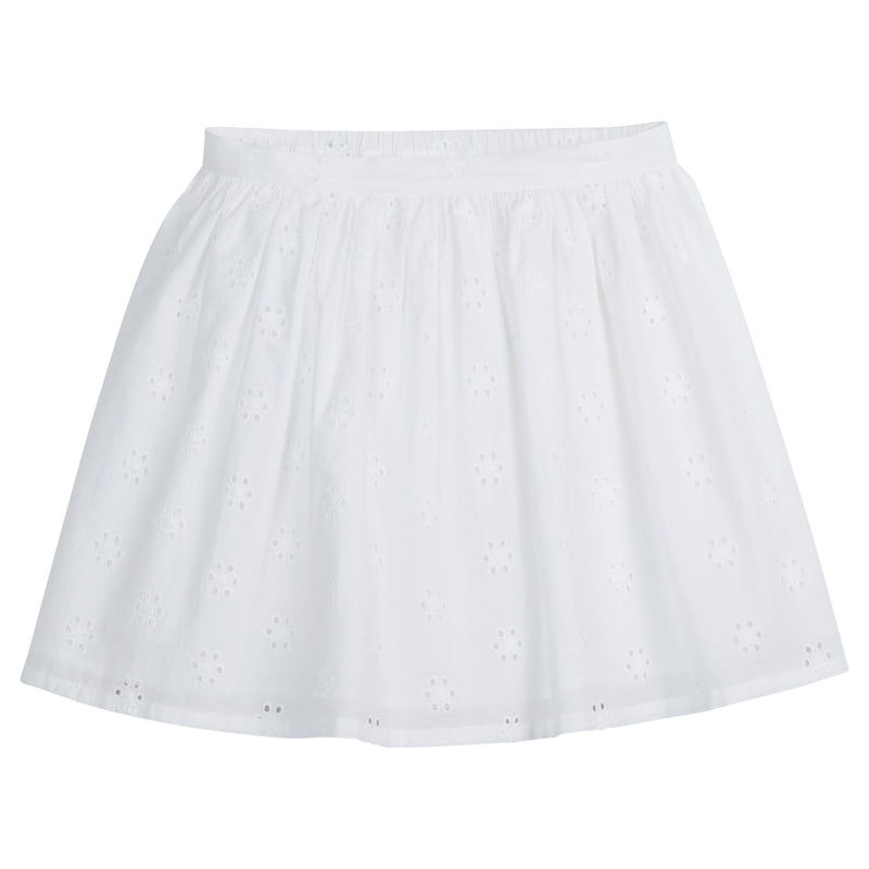 Wilder Skirt White Eyelet