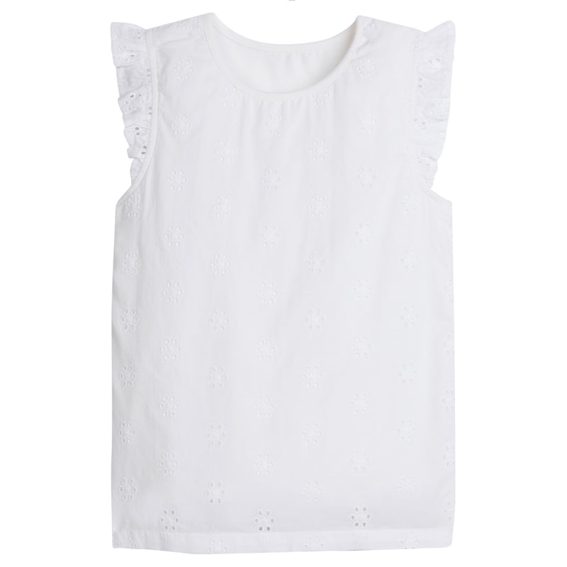 Wilder Tank White Eyelet