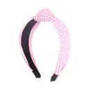 Light Pink Top Knot Headband