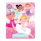 Glitter Ballerina Dry Erase Coloring Gift Set
