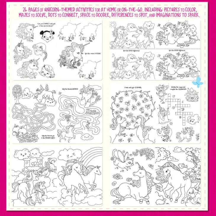 Little Book of Big Fun Activity Book | Unicorn Land